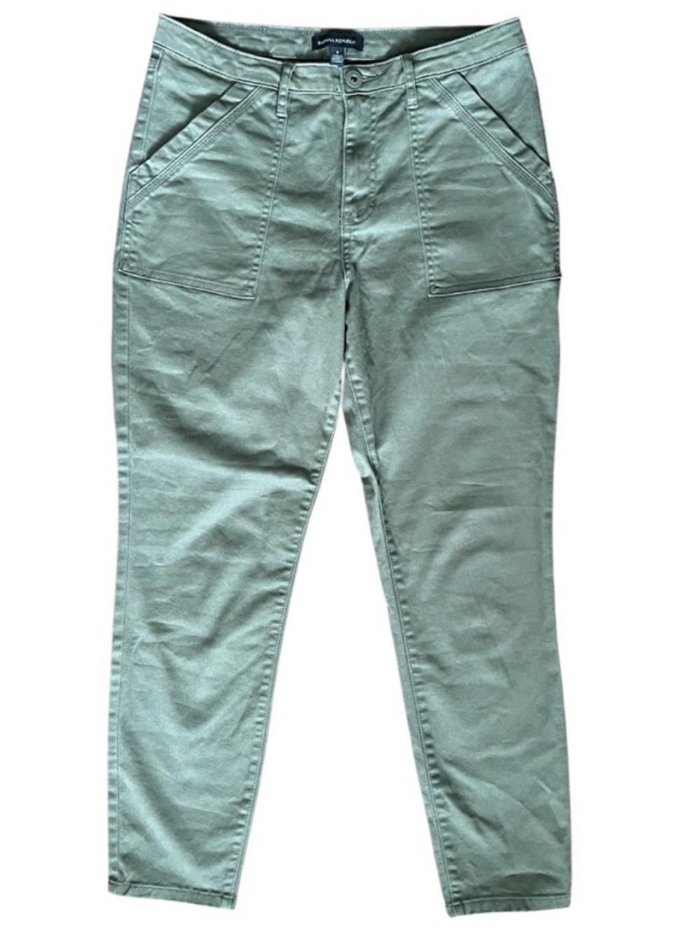 Banana Republic Skinny Utility Pant Green Size 8